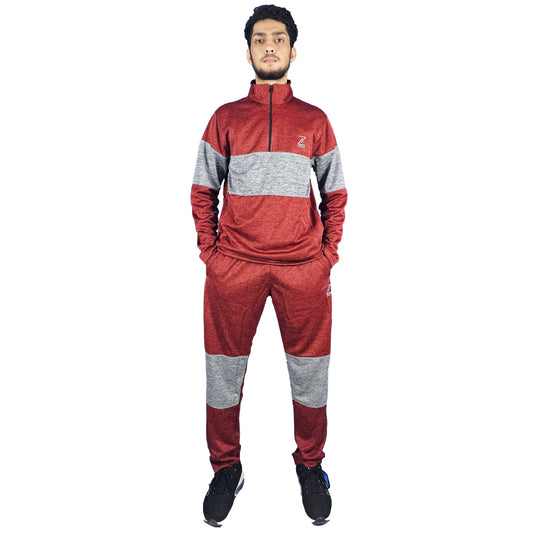 Track suit Red grey