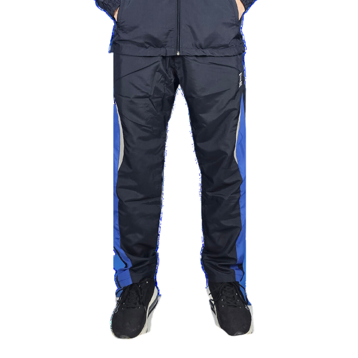 Track Pants Black and Blue