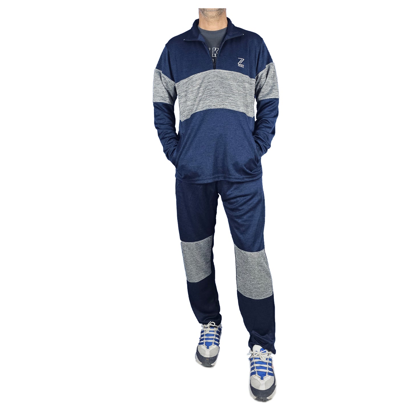 Track Suit Blue Grey