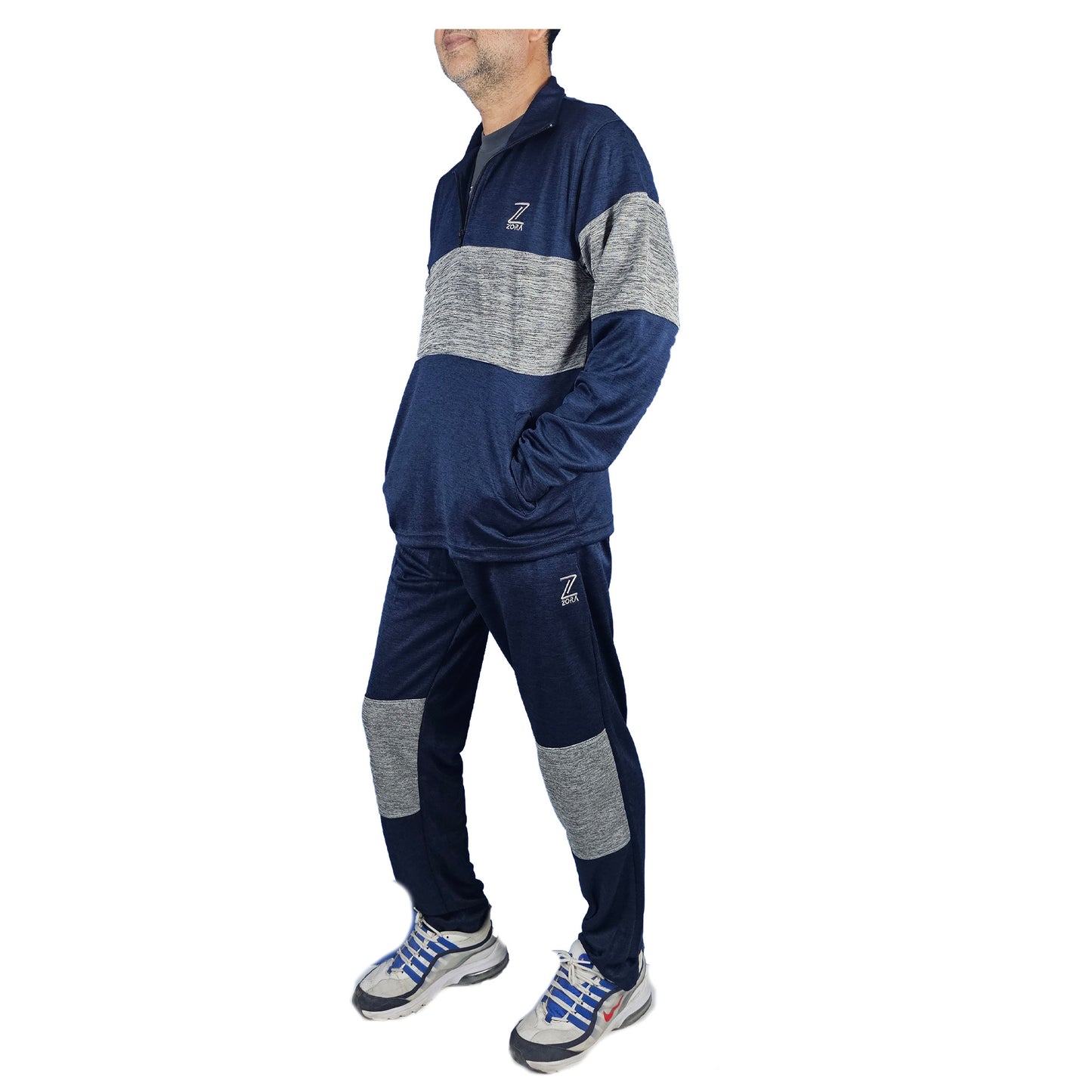 Track Suit Blue Grey