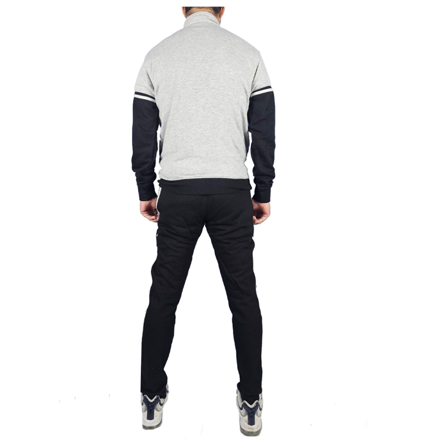 Track Suit Black Grey